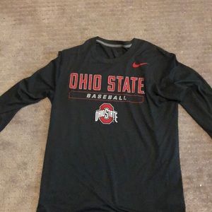 ohio state baseball long sleeve